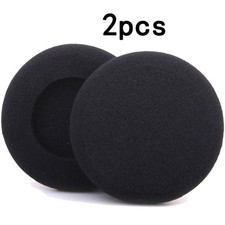 1 Pair Ear Pads Sponge Foam Cushions For Headphones Headsets Earpads