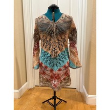 Soft Surroundings Womens Size M Boho Cover Up...