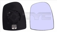 Spiegelglas Aussenspiegel Rechts TYC 325 0077 1 Passend FÜR Nissan Opel