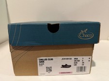 NEW Chaco Chillos Clog Shoe Sandal Black Beach Slip On Strappy Comfort women  s 7