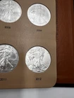 2012 $1 American Silver Eagle 1 Troy Oz Bullion US MINT IN PLASTIC CAPSULE