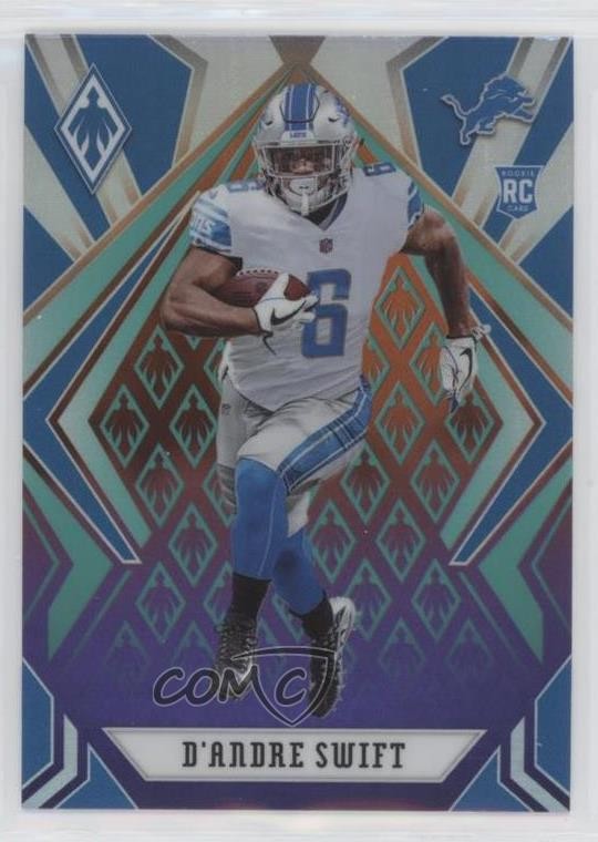 2020 Panini Phoenix Rookies Color Burst D'Andre Swift #109 6s2
