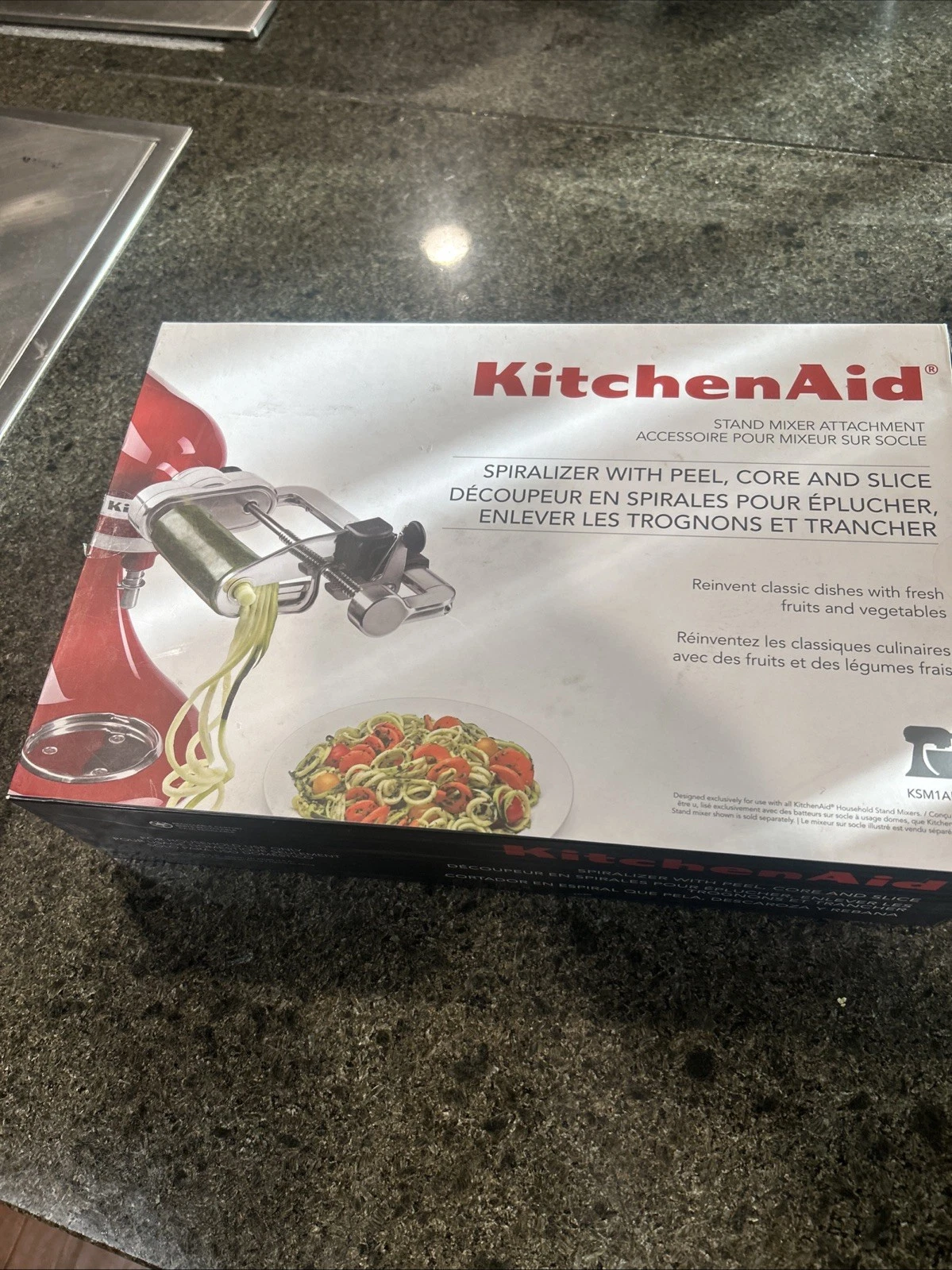Kitchen Aid Spiralizer with Peel Core and Slice Attachment - New In Box