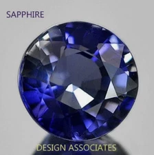BLUE SAPPHIRE 5 MM ROUND BEST BLUE COLOR AAA TREATED
