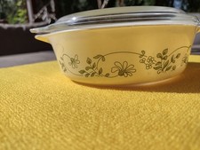 Vintage Pyrex Shenandoah 0.5 Quart Round Cass...