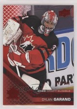 2022 Team Canada Juniors Prospectus Momentous Electric Red /549 Dylan Garand z6b