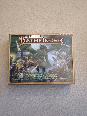 Pathfinder - Beginner Box (Second Edition) ttrpg  Open Box - UnPunched - Sealed