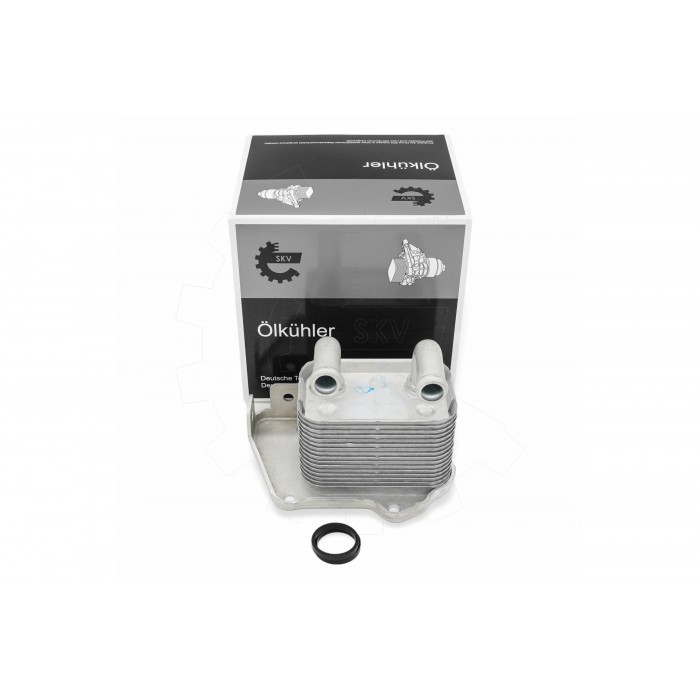 Radiateur de refroidisseur d'huile contre la surchauffe moteur Opel Astra H 97373773