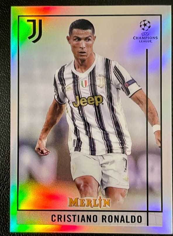 Cristiano Ronaldo 2020-21 Topps Merlin Chrome UCC Refractor #50 -A
