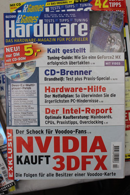 PC Games Hardware 02/2001 Februar 01+CD Zeitschrift Heft Computer Broschüre