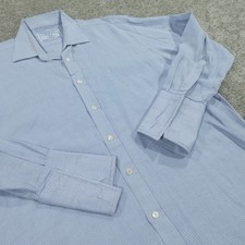 Charles Tyrwhitt Dress Shirt Mens 16.5 34 Classic Fit Button Up French Cuffed