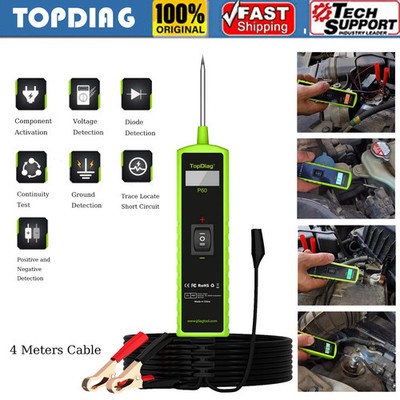 TopDiag P60 KFZ Stromkreistester Auto Elektrik Power Probe 6V-30V