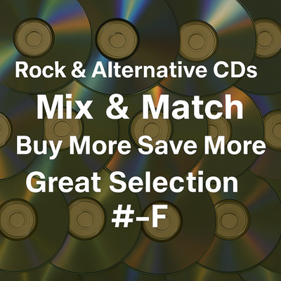 Rock & Alternative CDs - Mix & Match - Buy More Save More - Great Selection #-F