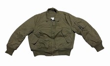 Vintage CVC Tanker Cold Weather Military Jacket Mens Large Short 90s OD Green