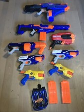 Nerf Sammlung mit Pfeilen / Kugeln / Accessoi...