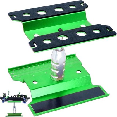 RC Car Repair Work Stand Lift Lower Adjustable Workstation Aluminum 360 Degree R