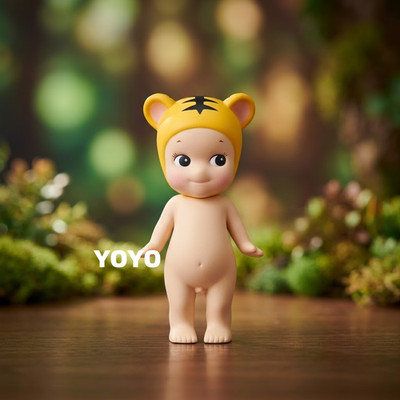 Sonny Angel Animal Series 1 Refined Tiger Figure Rare Art Toy Mini Blind Box BJD