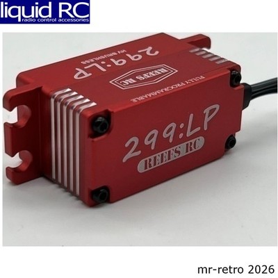 Reefs RC REEFS130 299lp Special Edition Red High Speed High Torque Low Profile