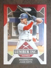 JUAN SOTO 2021 Panini Prizm #LI9 Lumber Inc Washington Nationals