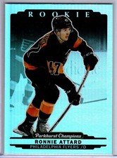2022-23 Parkhurst Champions Ronnie Attard Rainbow Rookie Card # 287