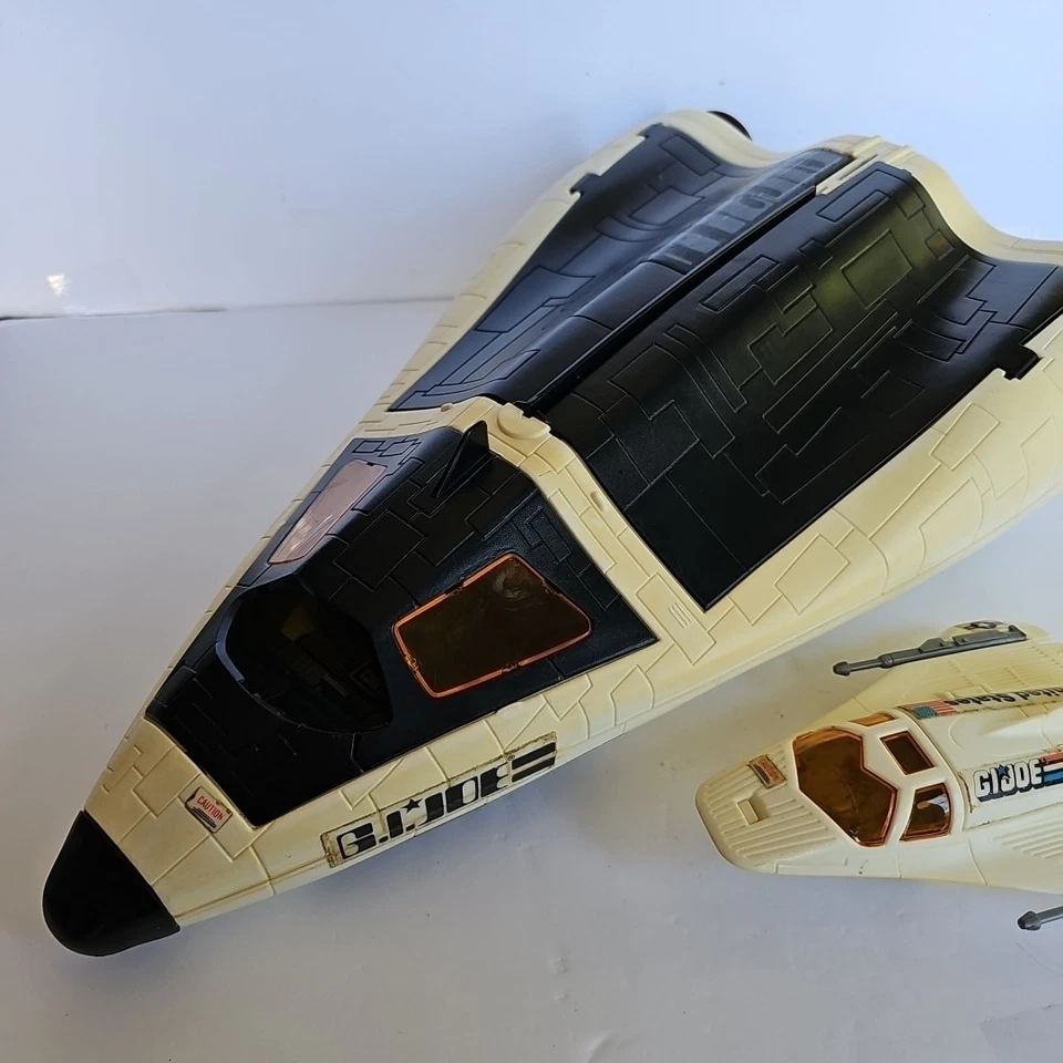 De colección 1987 GI Joe Crusader transbordador espacial Avenger plus Scout Craft como está 1664 Foto 2 de 4