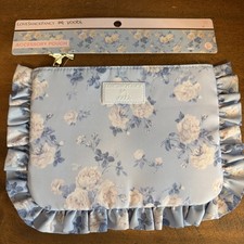 Love Shack Fancy x Target Yoobi Everblooming Rosettes Pencil Case Ruffles Makeup