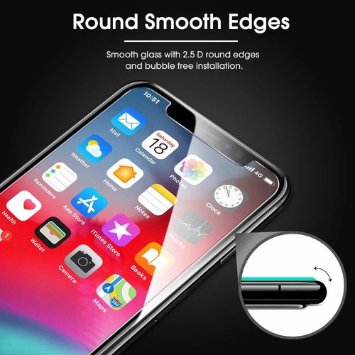For LG Stylo 6 5 V40 V30 K40 G8 ThinQ Full Cover Tempered Glass Screen Protector - Picture 3 of 5