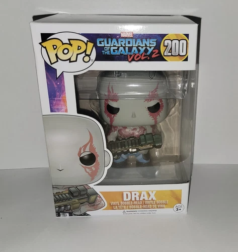 Funko Pop DRAX # 200 Marvel Guardians of the Galaxy Vol. 2 Bobblehead 