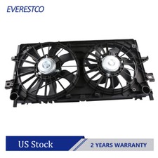Dual Radiator Cooling Fan Assembly Wmotor For Chevy Impala Monte Carlo Lacrosse