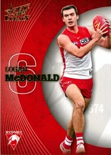 2023 Sydney Swans AFL Select Legacy Card - Logan McDonald