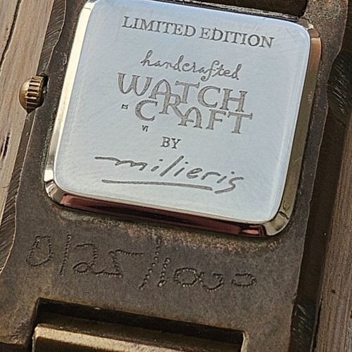 Jaffa Gates in Brass WatchCraft by Eduardo Milieris Handmade Watch 125/1000 - Picture 18 of 18