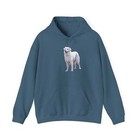 Hungarian Kuvasz Unisex 50/50 Hooded Sweatshirt