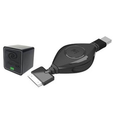 Retrak ETPRM5CHGW 2.4-AMP Wall Charger Premier Retractable Micro USB Charge 3D