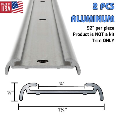 RV Insert Roof Flat Trim for Waterproofing Sealing External Edges Travel Trailer