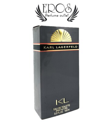 LARGE 3.3 OZ  NEW In Box RARE* KL Karl Lagerfeld Spray EDT 100 ml  