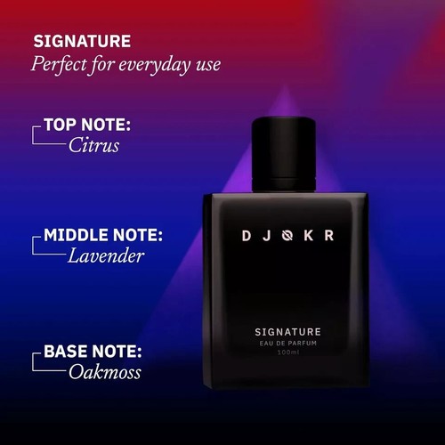 Djokr Signature Perfume For Men 100 ml Eau De Parfum Premium Luxury Long Lasting - Picture 3 of 4