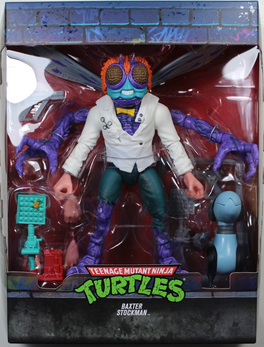 バクスターストックマン フィギュア タートルズ Teenage Mutant Ninja Turtles - Baxter Stockman Soft Vinyl