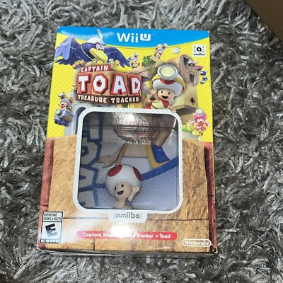 Captain Toad Treasure Tracker + Toad amiibo U Nintendo Wii U