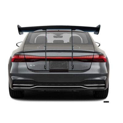 FOR 2019-24 AUDI A7 S7 RS7 ADJUSTABLE GT RACING SPOILER WING TRUNK