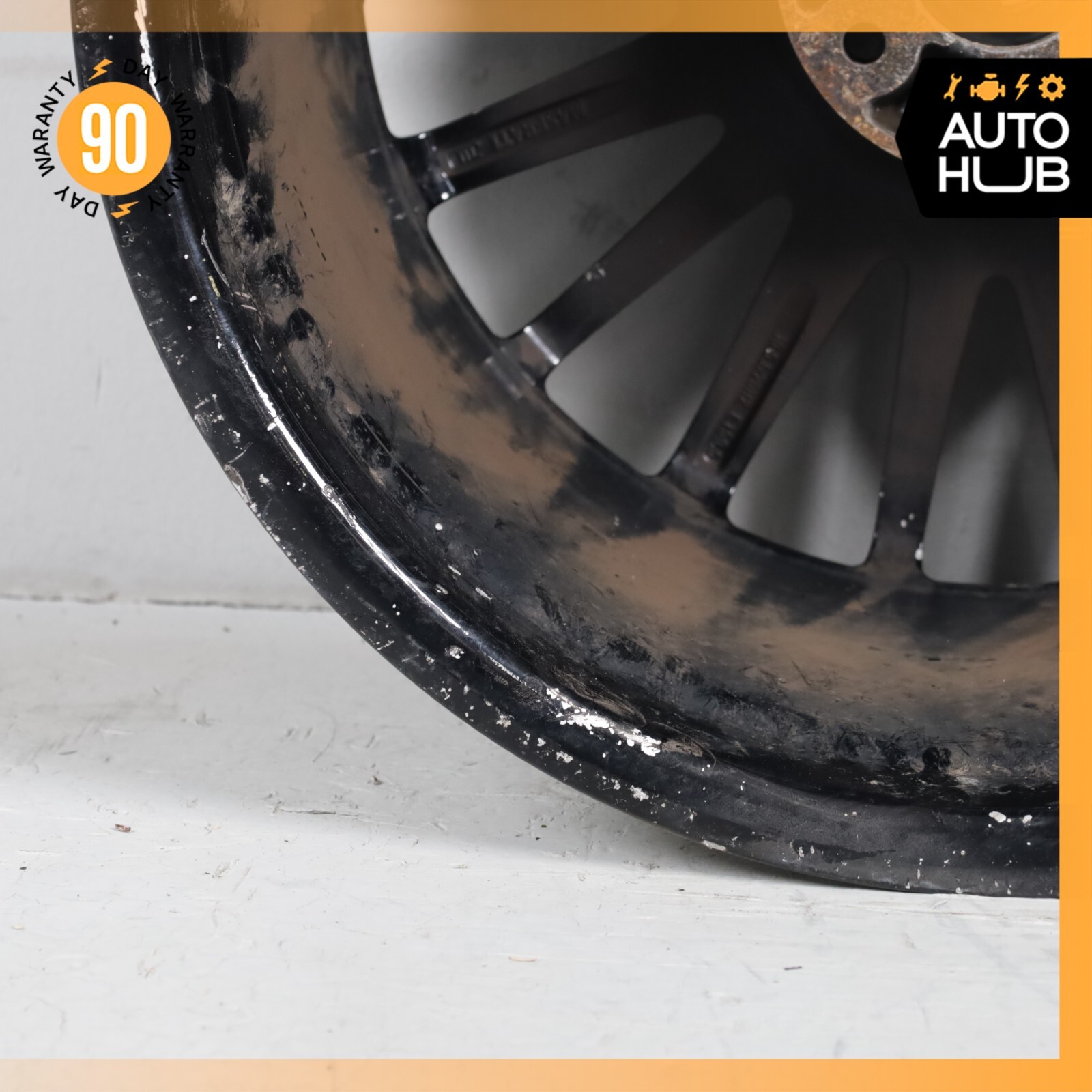 Maserati Quattroporte M139 10.5 x 20 20" Rear Wheel Rim Black 245274 OEM