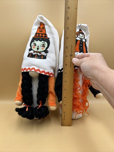Set of 2 Halloween Gnome Decorations Handmade Johanna Parker Inspired - 第 6/7 張圖片