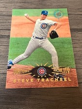 1995 Topps Stadium Club Virtual Reality Baseball Card #50 Steve Trachsel (Q2)