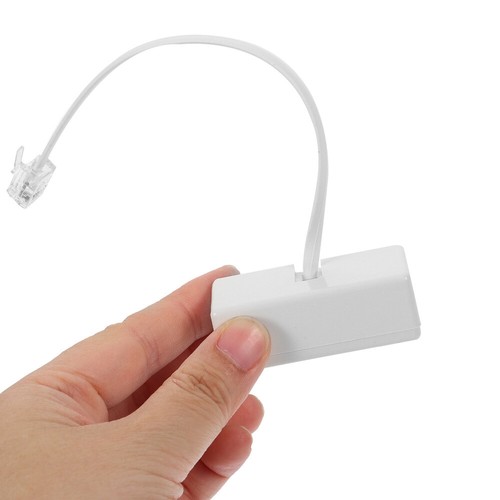 2 Pcs Telephone Line Splitter Connectors Plug Landline - Zdjęcie 5 z 12