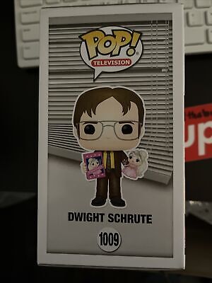 Dwight Schrute with Princess Unicorn Doll #1009 Funko Shop Exclusive Pop