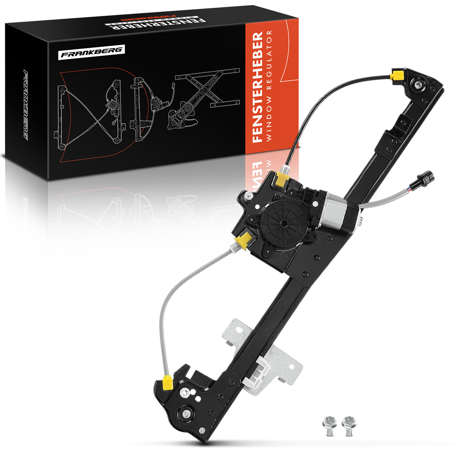 FRANKBERG Power Electric Window Regulator with Motor for Dacia Lodgy Front Right