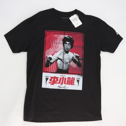 UFC Reebok Mens Black Bruce Lee Poster 