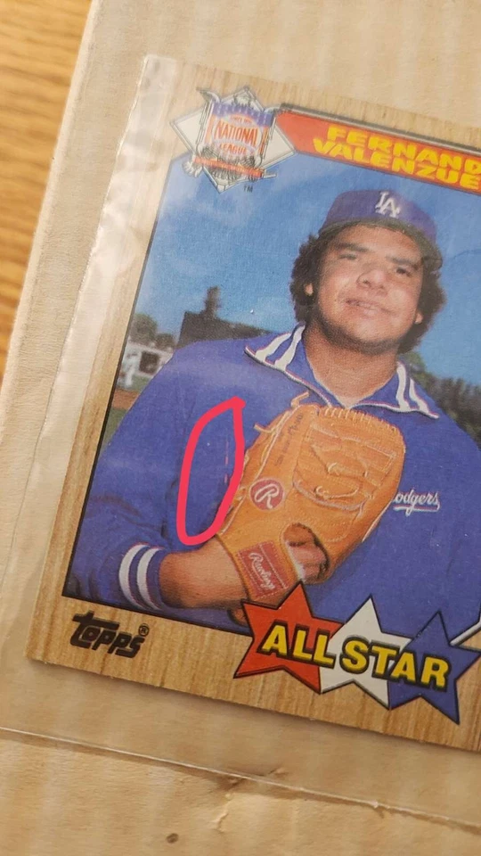 1987 Topps - All Star #604 Fernando Valenzuela - Image 4 of 4