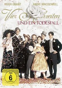 Vier Hochzeiten und ein Todesfall von Mike Newell | DVD | Zustand gut