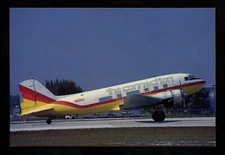 Aviation Airplane Airline postcard The Connection DC-3 N86U Miami JJ 46