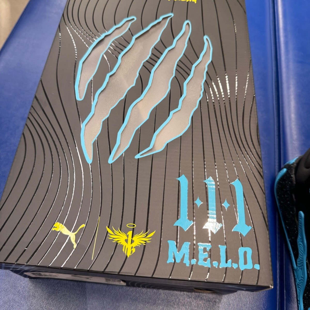 PUMA x LaMelo Ball MB.03 'Blue Hive' Black/Electric Blue